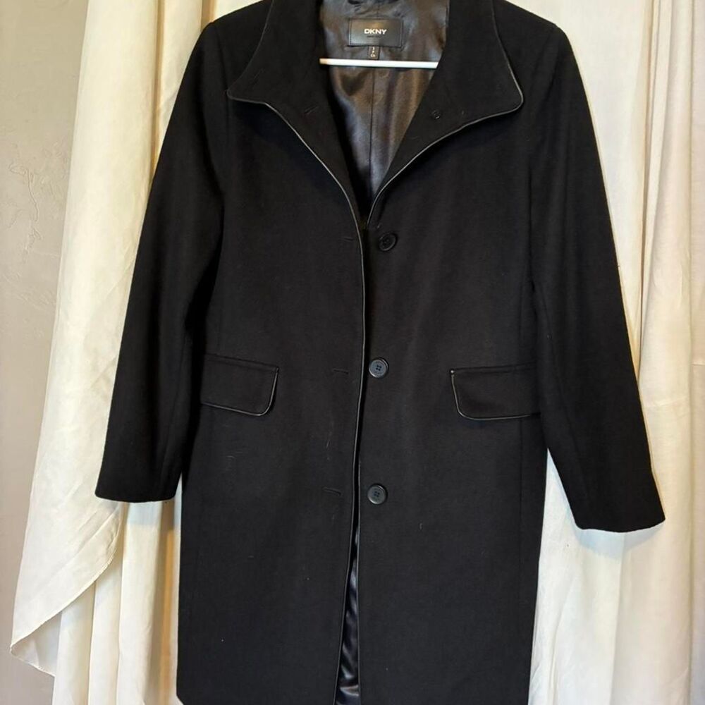 Dkny Women's Black Coat